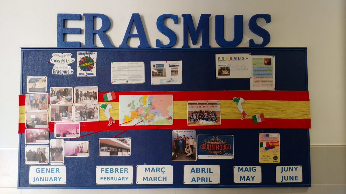 Ja tenim el suro de l'ERASMUS + actualitzat.