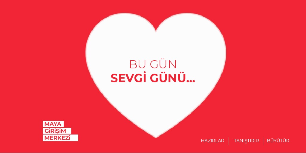 Sevdiğin insana, işe ya da hayallerine bir adım at! 💟
#sevgigünü #mayagirisim #startup #melekyatırımcı #tubitak #yatirimagi #yatirim #kosgebdestekleri #kosgeb #startuphizlandirici