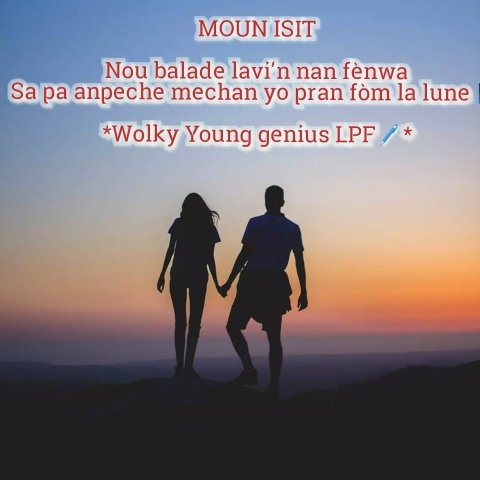 WolkyYoung's tweet photo. Mwen pa ekri pou ekri https://t.co/6BGy0W8X2F