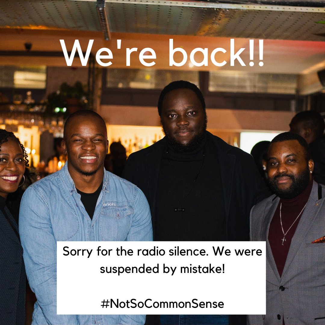 TCSNetwork's tweet photo. oops!! - Our Twitter was suspended by mistake, however, we are back!
What have we missed?
#NotSoCommonSense https://t.co/c2uV5hpKG5