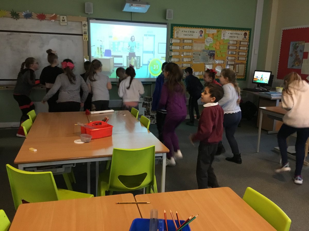 RimroseHope's tweet photo. Year 3/4G enjoyed @thebodycoach workouts this week during healthy lifestyles week. #getfit #gethealthy #classroomworkout https://t.co/caFKIJrN2t