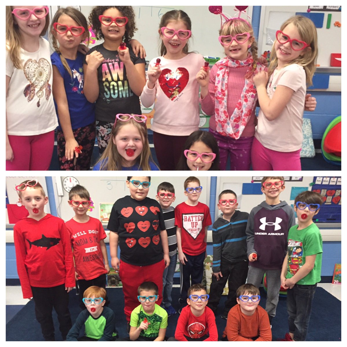 AndreaStyer's tweet photo. Happy Valentine’s Day to a great group of second graders!#❤️ https://t.co/RGRDQeguOs