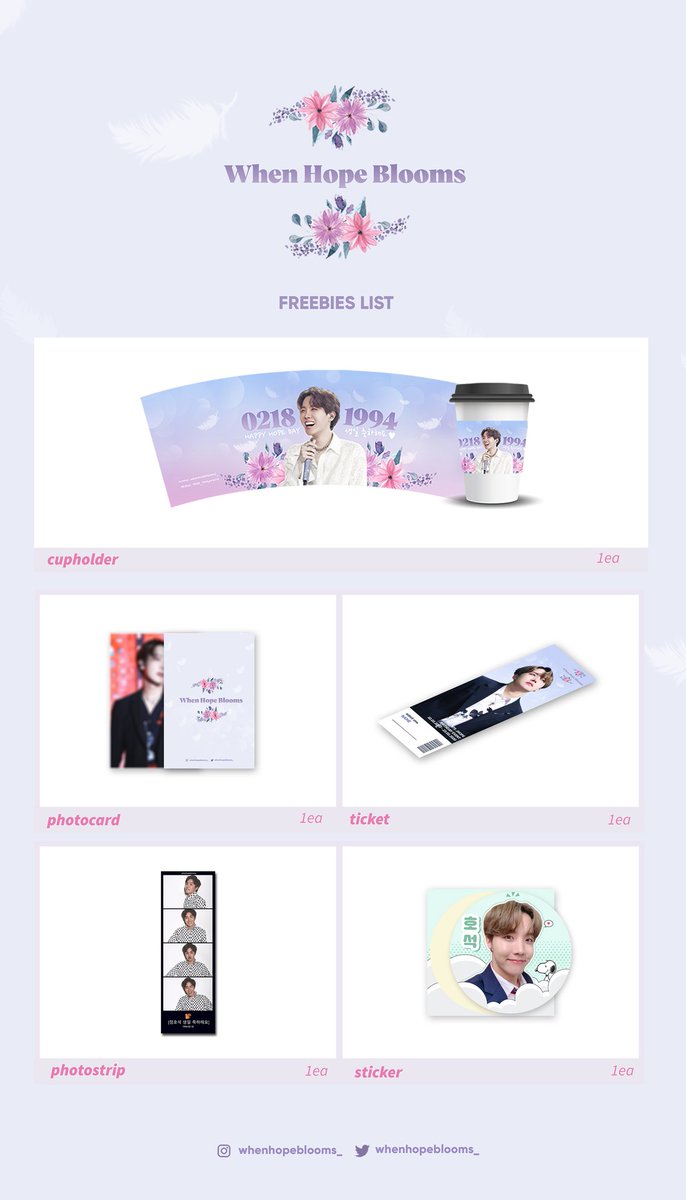 ByDeepCarnation's tweet image. Buat kalian yang mau ikut OTS @whenhopeblooms_ Depok, tersedia hanya 30 slot. 

Jhope Cupholder Birthday Event
22.02.2020
Coef Cafe - Depok
Start from 12.00 WIB
OTS - 30 slot
HTM: 50k (include drink &amp;amp; freebies)

berikut ini pilihan minum + Freebiesnya