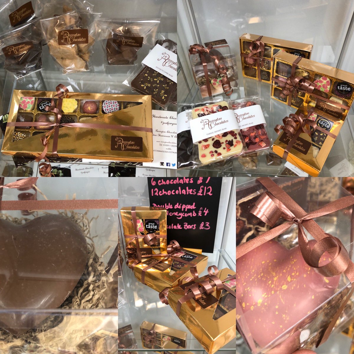 If you have not had chance to buy a Valentines gift - stocked up @JustGorjussCakes - 95, Lee Lane, Horwich - #chocolatehearts #boxedchocolates 😄❤️🍫