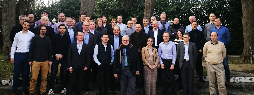 XFAB_FOUNDRY's tweet photo. Gallium Nitride for a powerful 5G cellular network📶 Last week, X-FAB colleagues joined the annual project review of EU project #5GGaN2 where a consortium of 17 partners develop high-performance GaN based solutions. Great to be part of this project. 👍 #5Gproject #Cellular5G #GaN https://t.co/QQGWHmct5R