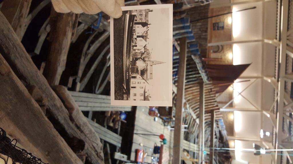 scotfishmuseum's tweet photo. This week’s #FiftyFridays-
ANSFM: 2000.12.2 The photograph shows Research before she sank in Anstruther Harbour. Research is now undergoing conservation work in order to stabilise her. Come and visit Research inside the Museum and see a conservation project in real time! #SFM50 https://t.co/QPaddo7gN0