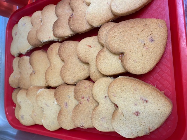 🥰💞🥰 VALENTINES DAY 🥰💞🥰

The children enjoyed Heart Shaped Pizza and Heart Shaped Cherry Shortbread for dinner today with the winners of our Valentines Day Poem competition sitting at a special table decorated with rose petals and Love Heart sweeties for their prize 😊