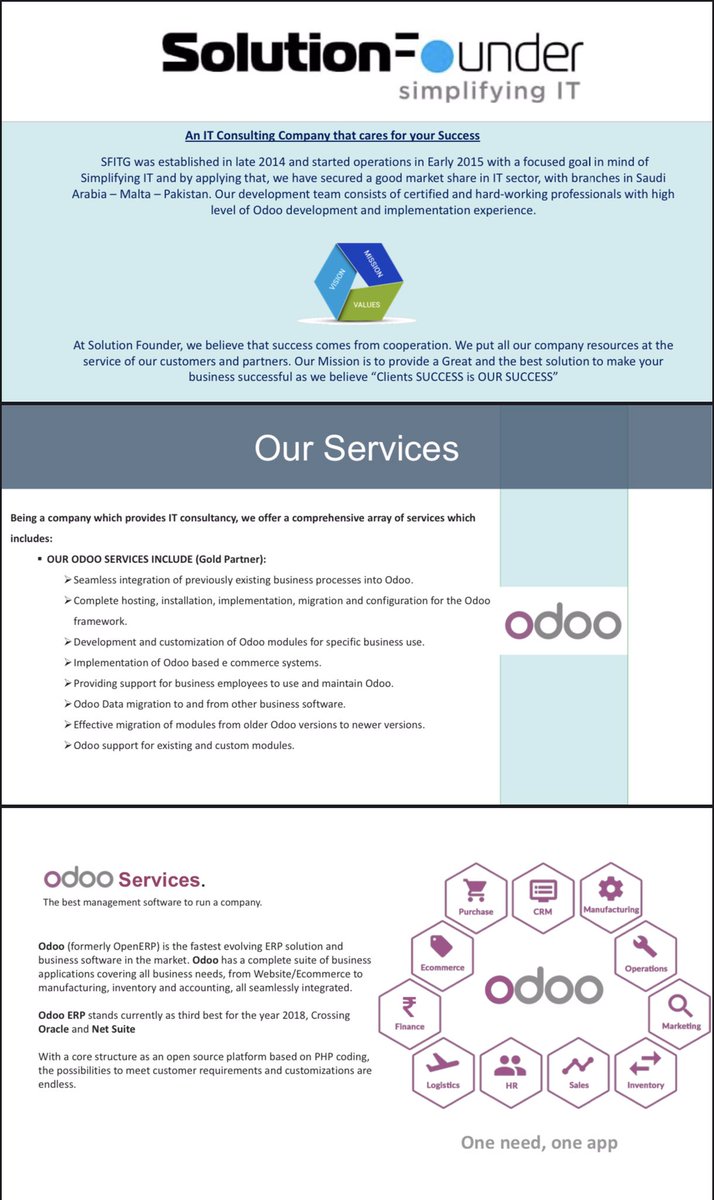 CRMSystemOnline's tweet image. RT  RT @Odoo_Solutions: Odoo ERP Implementation, Configuration, Customization, Development, Training and Migration by chartered accountants and software professional…