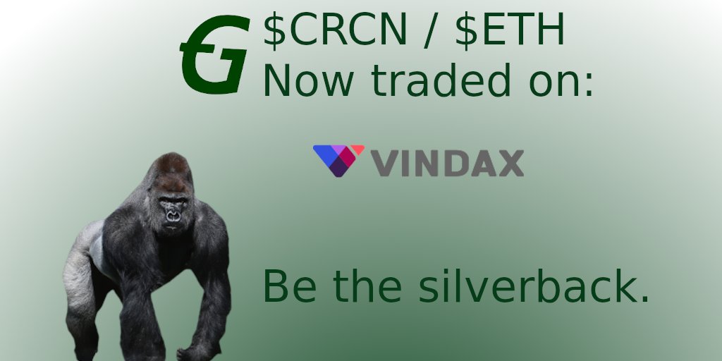 GrounderCoin's tweet image. $CRCN / $ETH now trading on: 
vindax.com/exchange-base.…

#cryptocurrency #blockchain