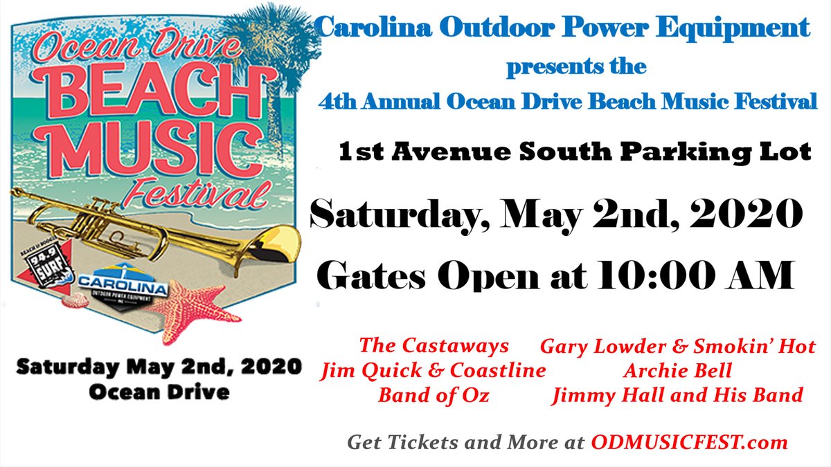 AtOceanDrive's tweet image. Are you going to the 4th Annual Ocean Drive Beach Music Festival?  odmusicfest.com