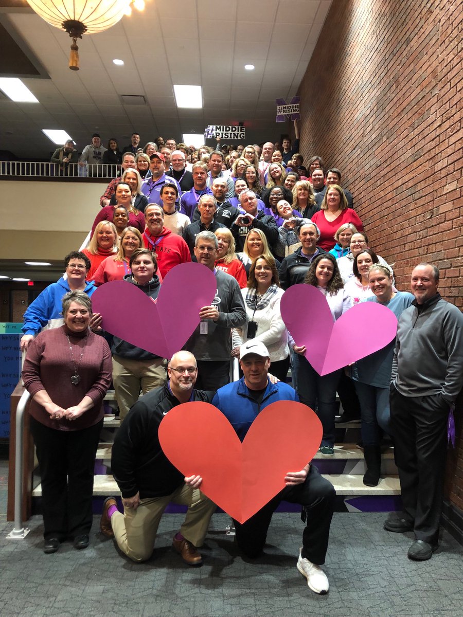 Happy Valentine’s Day to our Middie Students! Enjoy your long weekend! Be Safe!  💜