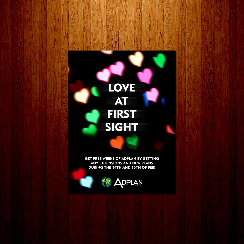 gaf210vu's tweet photo. 💓 LOVE AT FIRST SIGHT 💓
Adplan #Valentines2020 sale!
https://t.co/36UK8QLEsU
Get free weeks of Adplan with any extensions and new registrations today and tomorrow! #sale #adplan #imvu https://t.co/kLO2WNH5aw