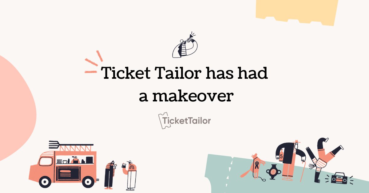 tickettailor's tweet image. To kick-off the 2020s in style Ticket Tailor has a new look. See our new site at tickettailor.com and our socials for more. We'd love to hear what you think...