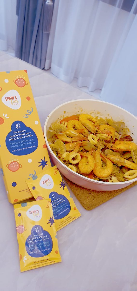 Because for us our Valentines are our customers and clients who trust us every time they cook #paella with Spain's FUN paella mixture!!! Thank you very much for sharing with us your #recipes #foodsfromspain #spainsfun #Singapore #paellabroad #Valentine2020