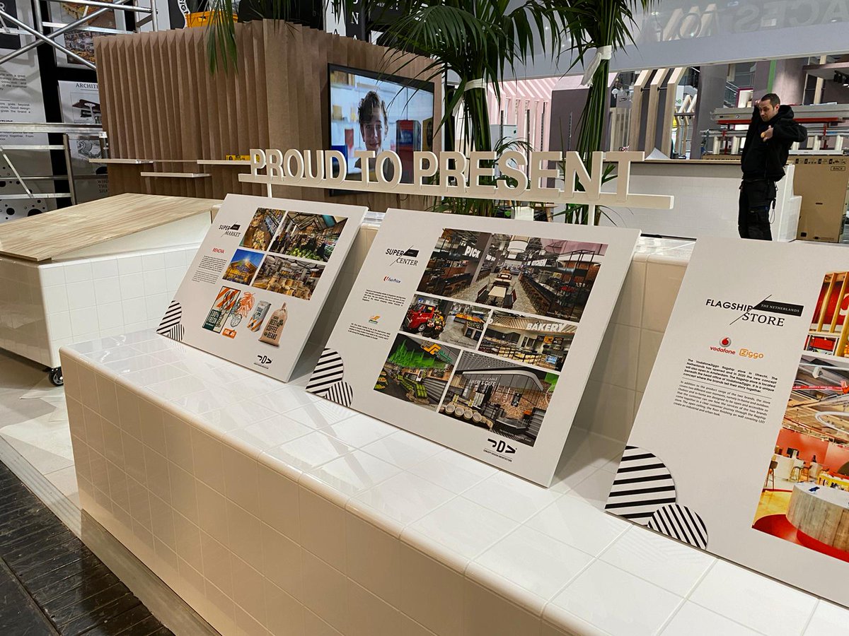 Just two more days to go and we are totally on track:
- stand almost finished
- new book "FROM SPACES TO PLACES" printed
- motivated stand crew on their way to Düsseldorf

3 x check - looking forward for some exiting days
#Euroshop #euroshop2020 #josdevries #retail #retaildesign