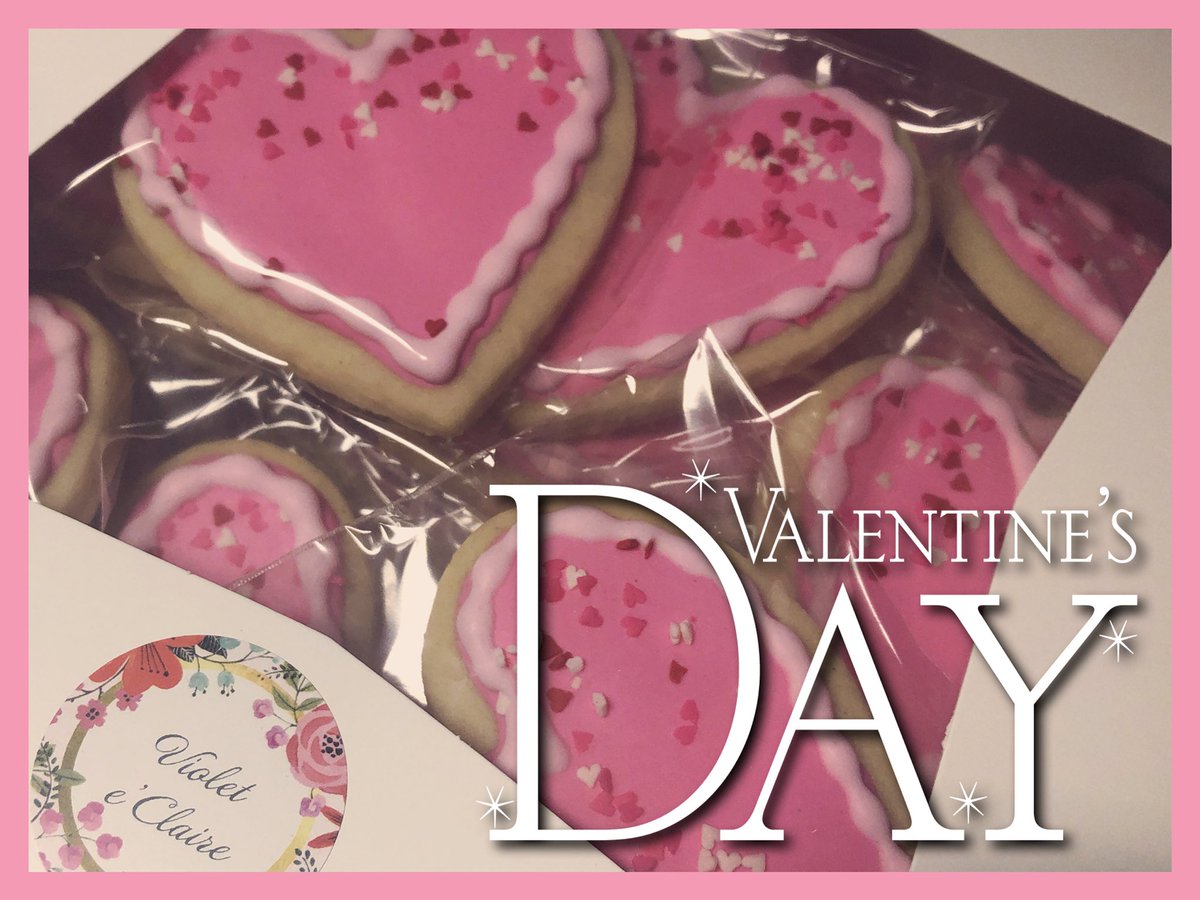 Today we’re showin’ the LOVE! 💗
Our first 24 customers today get one of these yummy cookies from violeteclaire. 
Happy Valentine’s Day! #lovelocalshoplocal