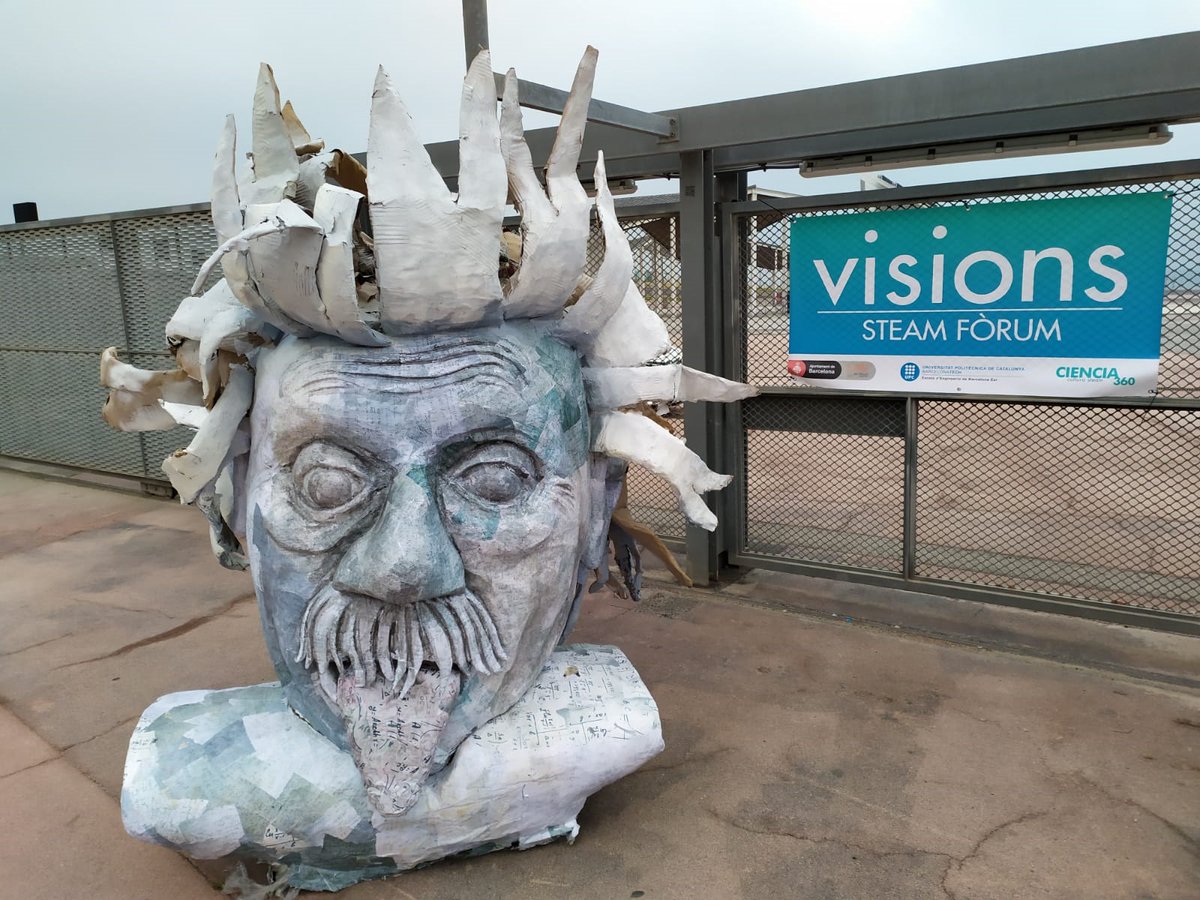 parctibidabo's tweet image. Amb la 1a edició del Visions – STEAM Fòrum d'avui, el Visions – STEAM Anella, del 2 d'abril, i el #Fisidabo 2K del #Tibidabo, que tindrà lloc el 15 de maig, creix el projecte educatiu organitzat amb @la_UPC, que converteix #Barcelona en un pol d’innovació educativo-científica.