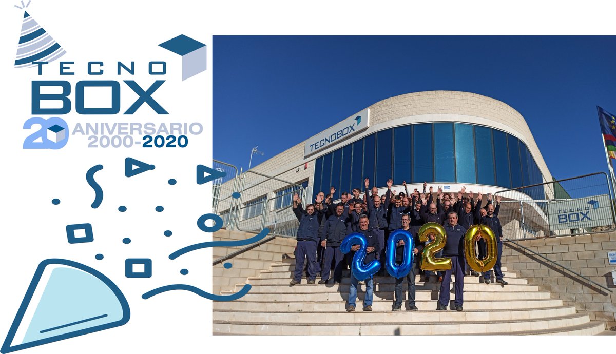 Tecnobox_'s tweet photo. ¡En @Tecnobox_ TECNOBOX ELECTROMECANICA celebramos nuestro 20 aniversario! https://t.co/r8KsFL8iLv