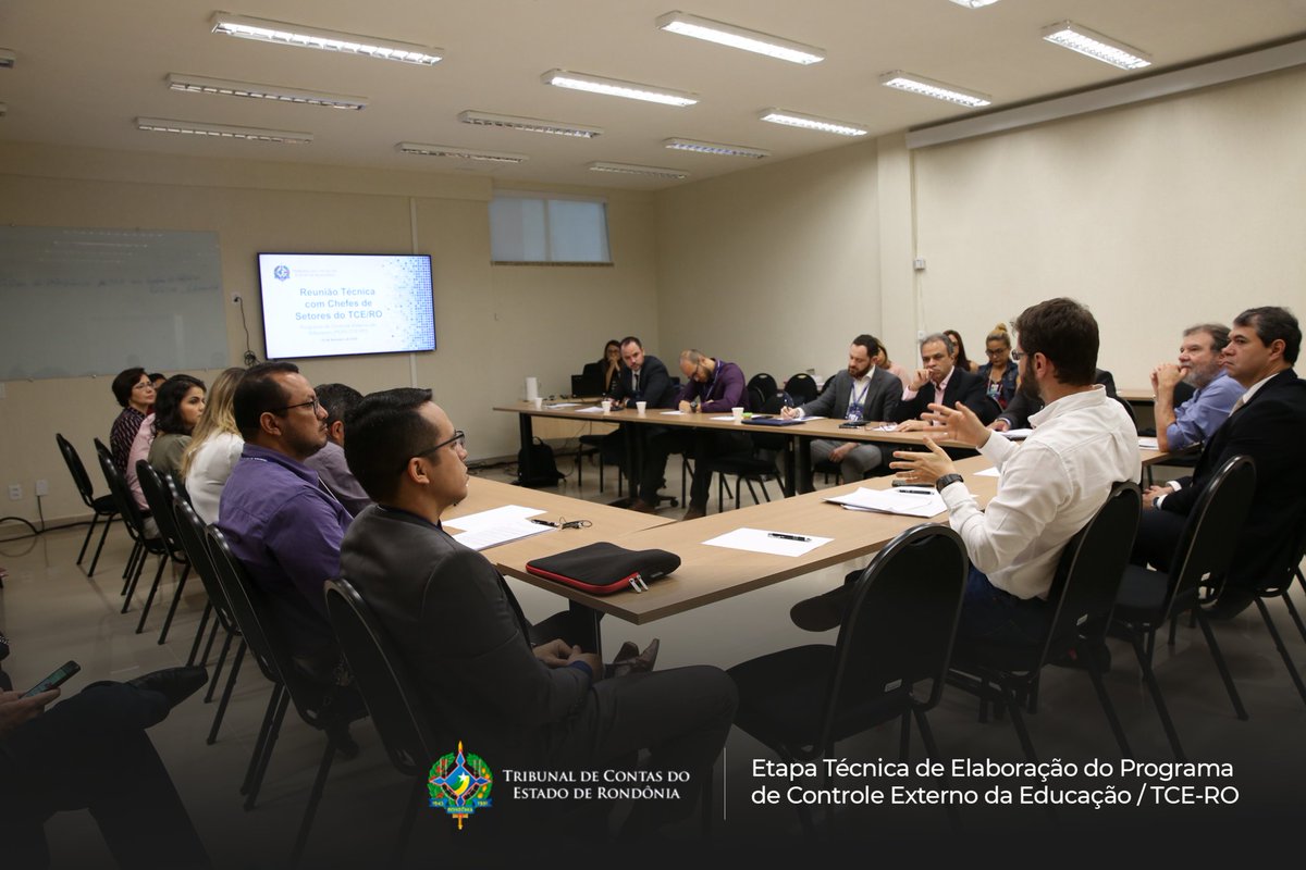 tcerondonia's tweet photo. Etapa Técnica de Elaboração do Programa de Controle Externo da Educação / TCE-RO
#educacao #educarondonia #tceduca #irb #atricon #tcers
#Rondonia #tcerondonia #mpc #mpcro #sgcetcero #sgce #rondoniapelaeducacao https://t.co/SYDcIhalf6