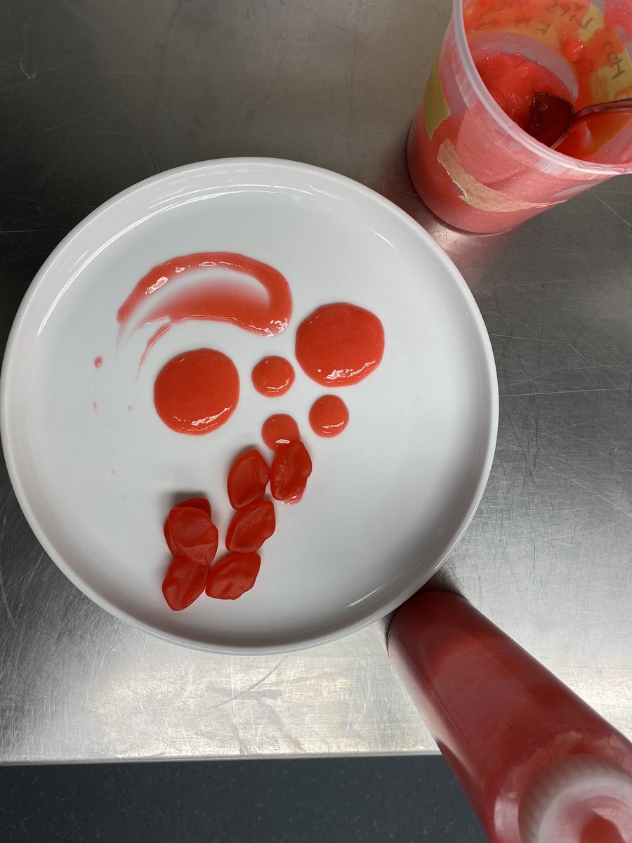 Hot lip coulis on tonight’s Valentine’s dessert at <a href="/feastandrevel/">feast + revel</a>, inspired by <a href="/Pastryoverlord/">Michael Holland</a> on the opening Atelier menu.