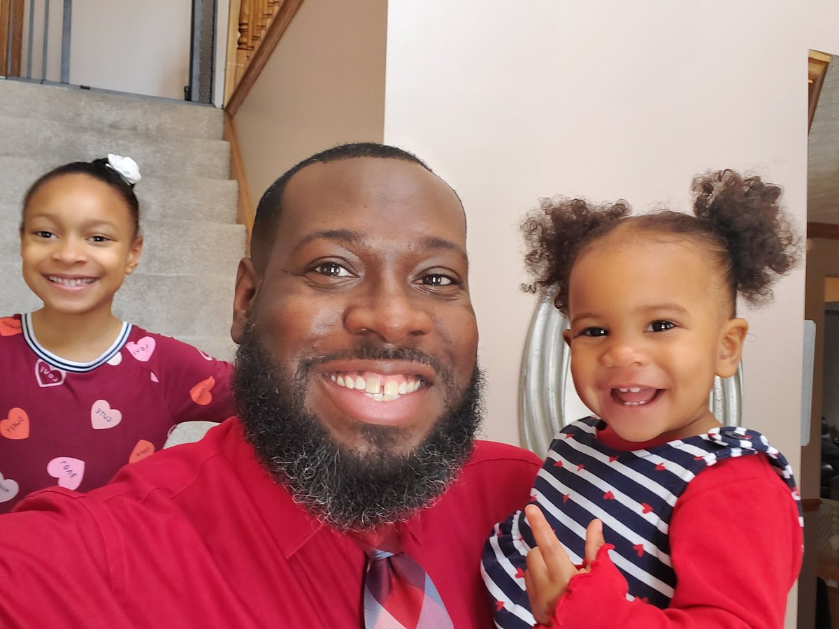Happy Valentines Day!! From the little Ladies and I! #GirlDad