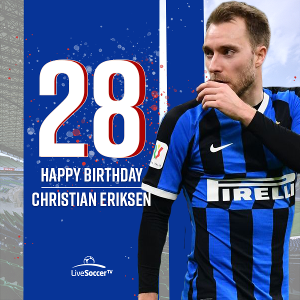 Happy birthday:

- Christian Eriksen (28)
- Angel Di Maria (32)
- Edinson Cavani (33)  