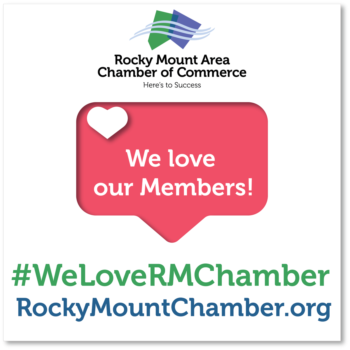 Happy Valentine's Day to all of our members from our Chamber. We love our members! #chamber #rmchamber