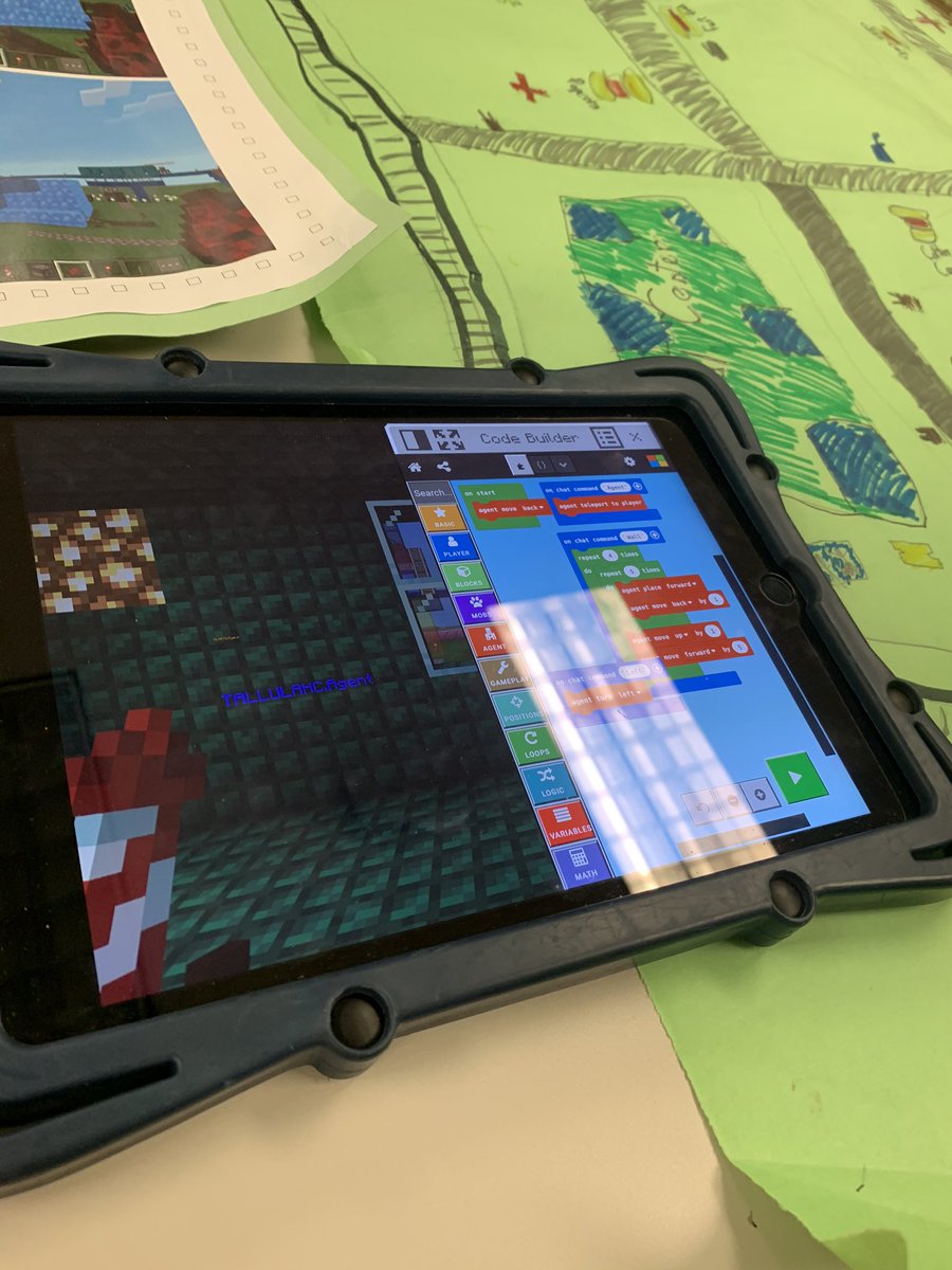Ss code within Minecraft to build an amusement park, as they learn about simple machines <a href="/KleffmanCallie/">Callie Kleffman</a> <a href="/KWCcrocs/">Kenneth W Culbert ES</a> #kwcistheplacetobe