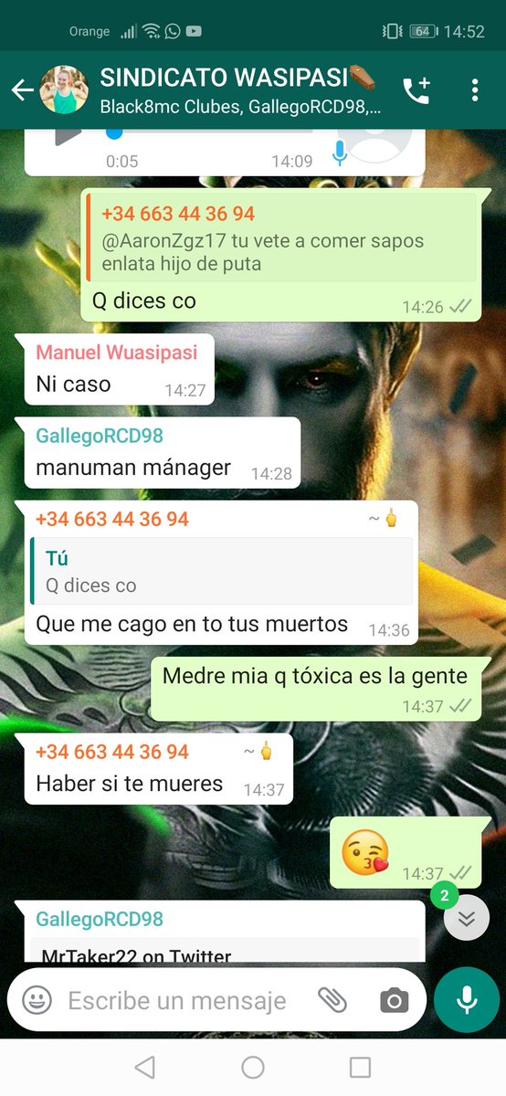 <a href="/VFOspain/">VFO España</a> <a href="/WasiPasi/">WASIPASI 🐺</a> q vergüenza, así tratan a sus jugadores en wuasipasi, son unos tóxicos q no tienen respeto por sus jugadores y solo insultan 😘