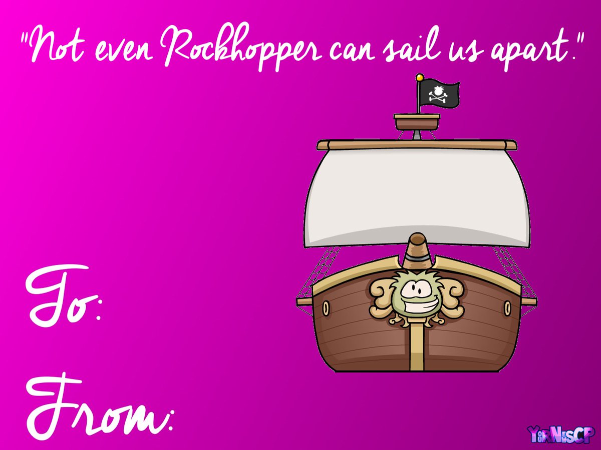 realcorsoro's tweet photo. It's Valentines Day... so I figured a blast from the past is in play. I used to blog for Club Penguin many years ago, and made some custom Club Penguin Valentines Day cards also, so I thought it would be cool to share one... https://t.co/oomLJuN3Sv