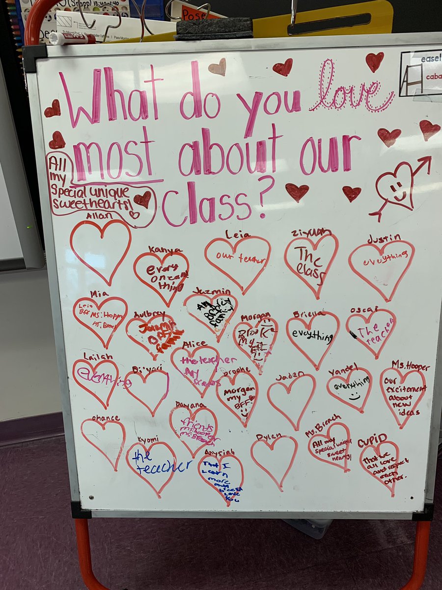 Happy Valentine’s Day from 4th grade!