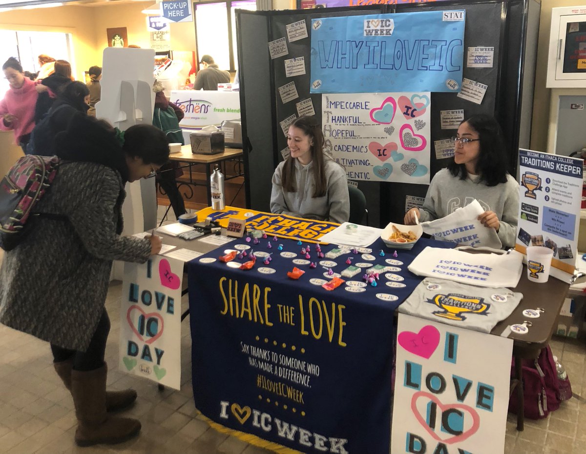 IthacaSTAT's tweet image. Visit out table at Campus Center from 10 am - 3 pm and tell us why you love IC! Answer Bomber trivia questions to win some prizes, write on our graffiti board, or take photos with out Instagram board! See you there! #ILoveICWeek