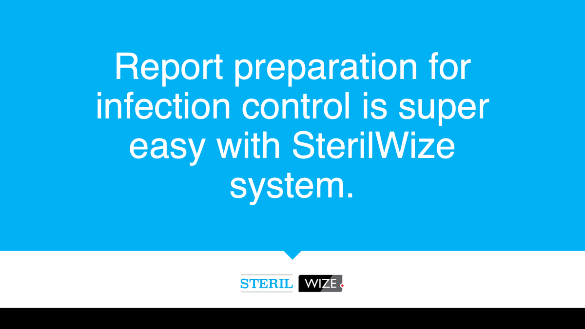 SterilWizeLtd's tweet photo. Report preparation for infection control is super easy with SterilWize system. https://t.co/f385ksyxDV
#Dentist #dentists #dentistry #sterilization #dentalclinic #computerguided #wize #sterilwize #autoclave #sterilize https://t.co/zIyIo8nxJd