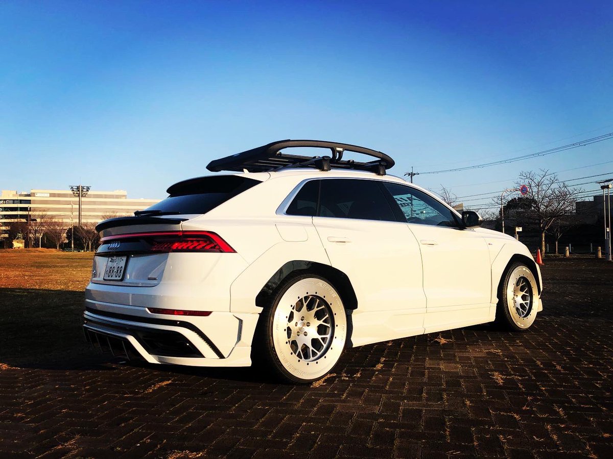 Newing_inc's tweet photo. Alpil Audi Q8 SVU STYLE

#audi #audiq8 #newing #newingwheels #alpil #airrex #accuair  #toyo #es4
#works #widbody #kyoto #osaka #tokyo #nagoya #ツーリング 
#libetywalk
#大阪モーターショー 
#東京オートサロン
#大阪オートメッセ
#車
#stance
#カスタム
https://t.co/McCieorfid https://t.co/eFe9ThlWYG