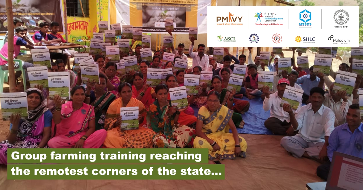 APGlobale's tweet photo. Participants from Vavarpada have expressed that they have benefitted tremendously from this initiative &amp; are hopeful that with the help of #Maharashtra Agri-Skilling Programme, they will be able to catalyse growth &amp; development in their village.
#AgriImpact #SocialImpact #UpSkill https://t.co/7JCfweobMH