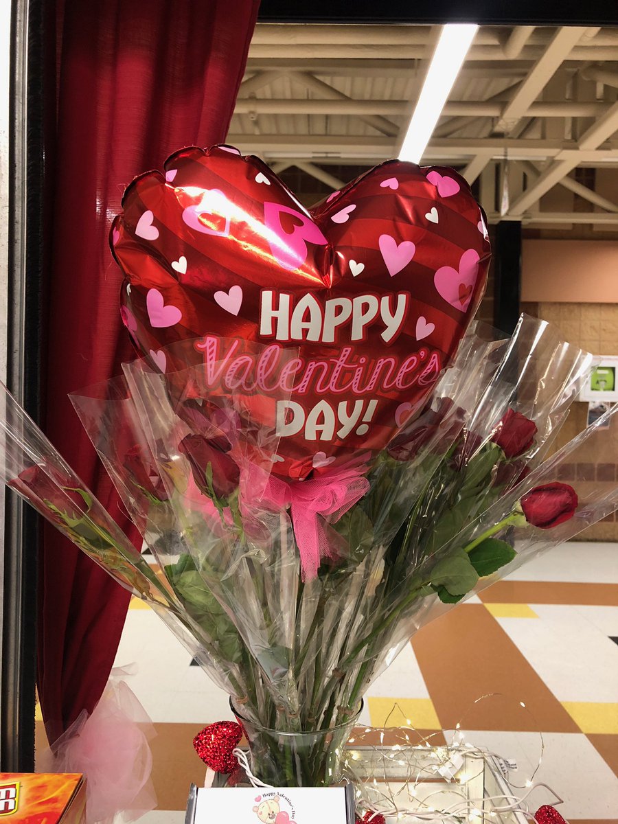 Teachers and staff, grab some roses to take home to your special someone! Single roses $2.00 no need to stop at store on way home! Grab a bunch!