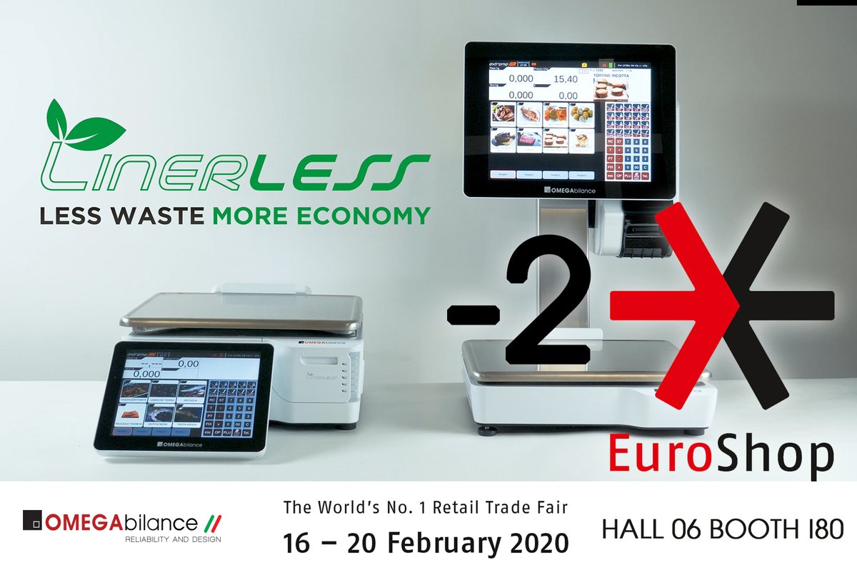 Ditronetwork's tweet photo. Tutti al lavoro per arrivare prontissimi all'apertura!
16-20 Febbraio 2020 | Euroshop Fiera Dusseldorf
Omega Bilance ti aspetta per illustrarti tanti temi interessanti per il tuo business.
Hall 06 stand I80
#Retail #Electronicscale #Monitoring #Control #IntegratedSystems https://t.co/HHQG8ljjhB