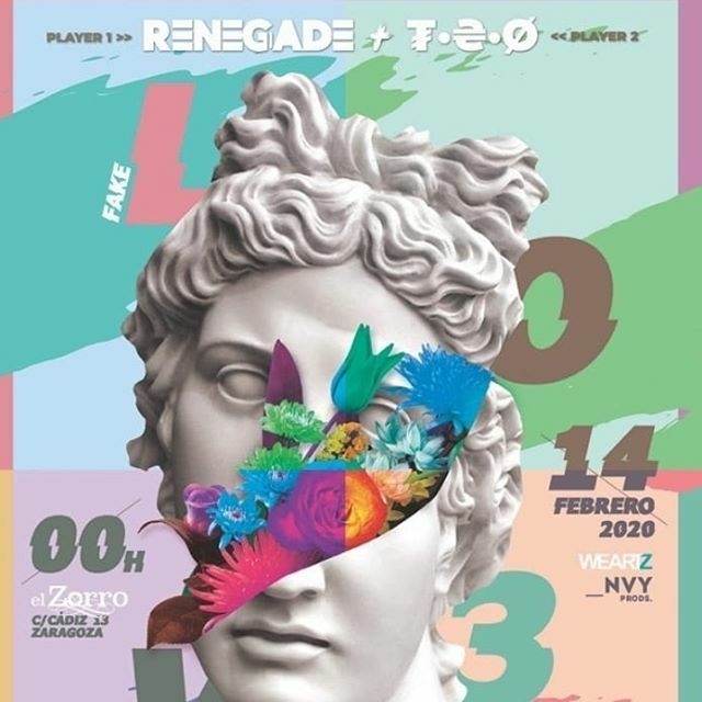Bueno enamorad@s, esta noche toca (Sobre)Dosis de #Amor por #SanValentin en <a href="/pubelzorro/">El Zorro</a> de #Zaragoza
#FakeLove es la fiesta y 🤟 <a href="/tso/">TSO - Publishing Solutions</a>.nvy ----- &amp;&amp;&amp;&amp;&amp;&amp;
🤟 @renegademassive 
Los encargados de llenar la cueva de bajos y bombos, de #hiphop y #trap, de #bas… ift.tt/2Hqp53s