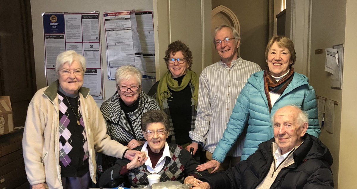 Sister Pat Worley returned to visit St. John Center for Homeless Men in Louisville, where she served for 13 years as one of the founders. "To know that, when you leave, happiness and joy are being extended … that's where I believe I found my greatest life after the Eucharist."