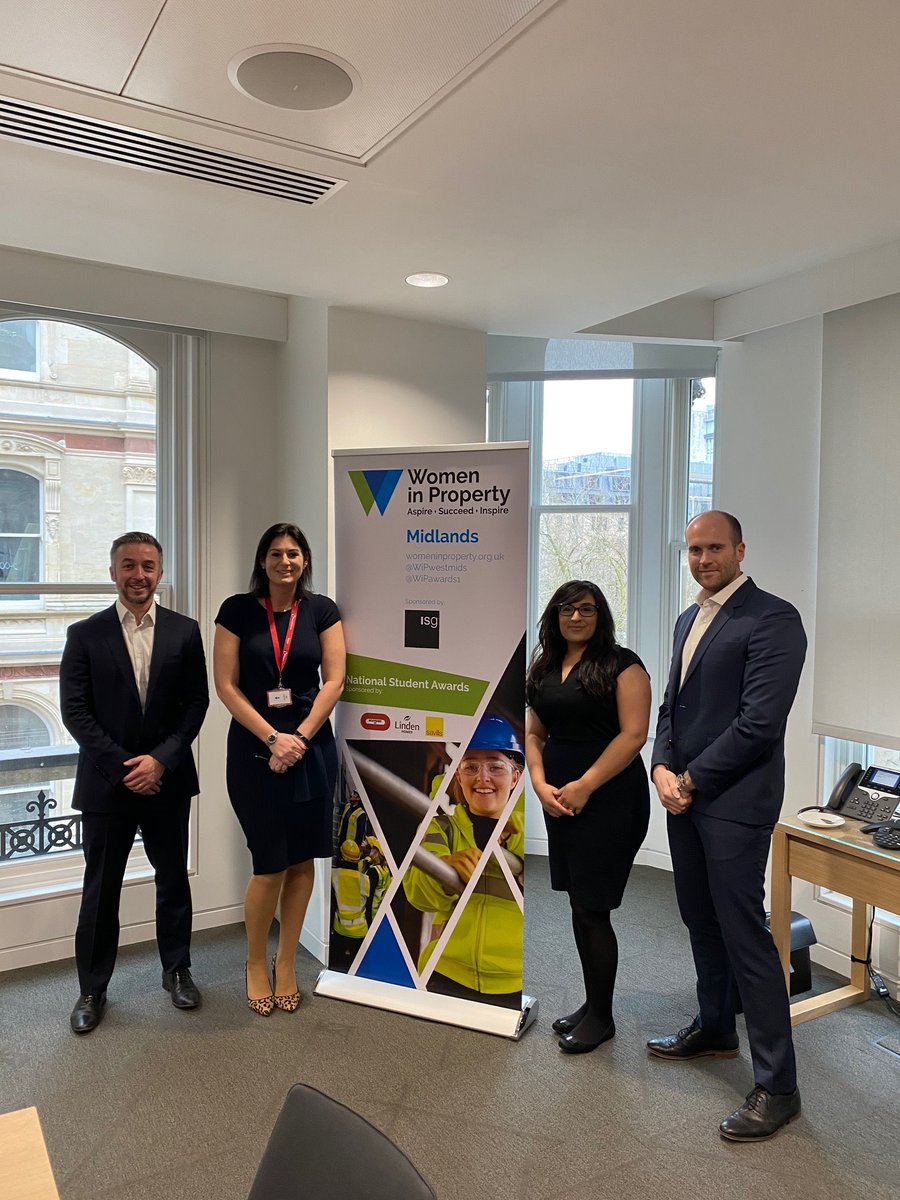 1 of 2 .....

Here are the judges <a href="/WiPwestmids/">WiPwestmids</a> Student Awards Regional interviews meeting students today who are studying:  

Interior Architecture and Design
Property Dev &amp; Planning
Civil Engineering
Rural Enterprise &amp; Land Management