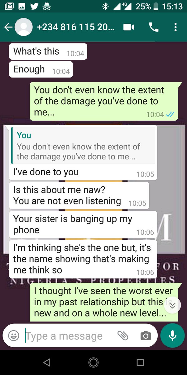 54The man left and we had the meeting. Accusations were flying up and down...Honestly I was ashamed of myself because I never had any of such madness in my relationships even the worst of it! Let alone for someone who wanted to be with me at all cost