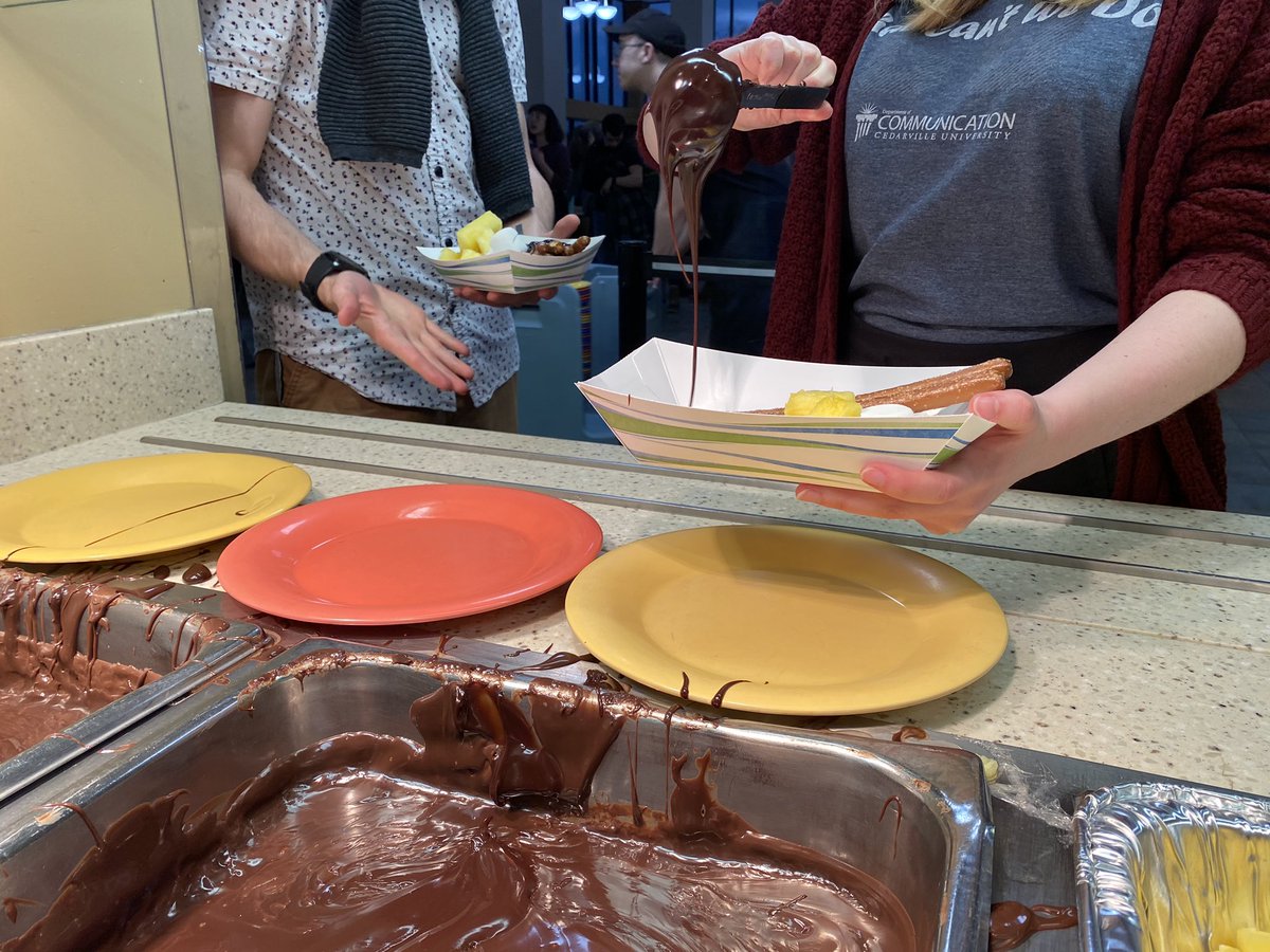 CedarDining's tweet photo. A great night in the dining hall last night, so thankful that we could serve the students of @cedarville 

Happy Valentine’s Day! ❤️ https://t.co/KGZuRB7ODL
