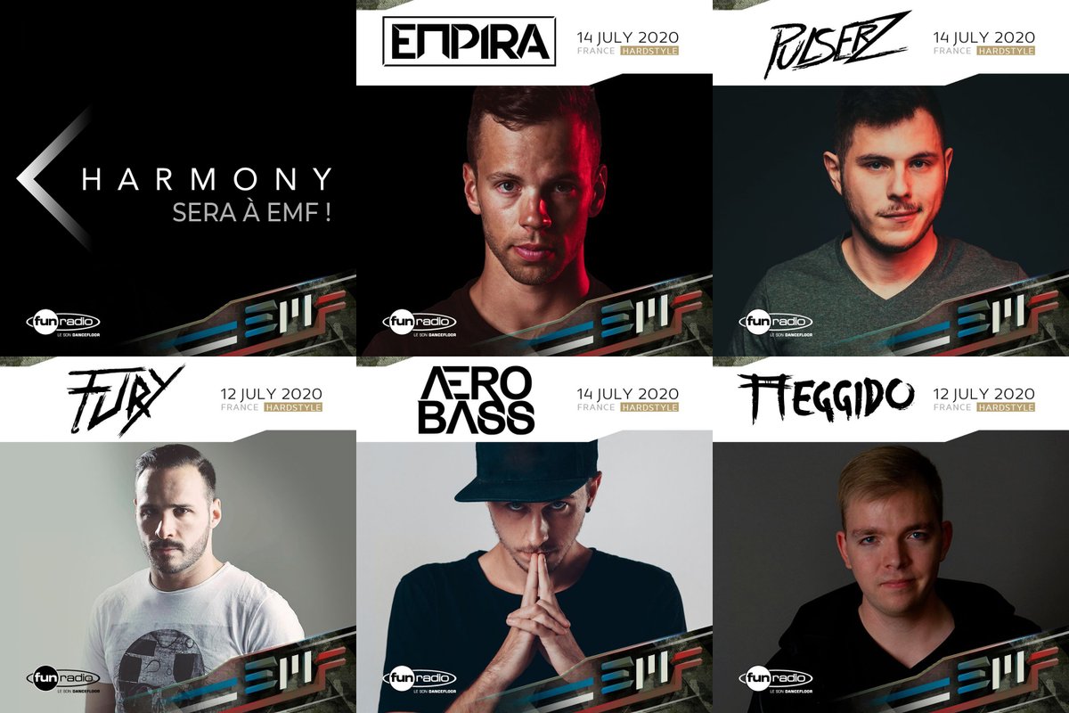 Voici le type de post qu'on adore 🤘🇫🇷
Fier de notre équipe qui joue au plus grand Festival français de musique électronique, EMF !
<a href="/Empiramedia/">Empira</a> <a href="/Pulserz/">Pulserz</a> <a href="/Furymusicfr/">Fury</a> <a href="/AerobassDJ/">Matt</a> &amp; @MeggidoDJ joueront leur musique à <a href="/electrobeach/">EMF - Electrobeach</a> en juillet prochain 📅
Fiers !