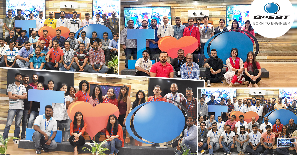Quest_Global's tweet photo. Engineering is like love… it builds bridges, happier homes, secures communities and a safer world. Like love, engineering is about endless possibilities. Come, join us as we celebrate this Valentine's Day with our only passion of engineering tomorrow #JoyOfEngineering #QuESTLife https://t.co/g5WBNC5T10