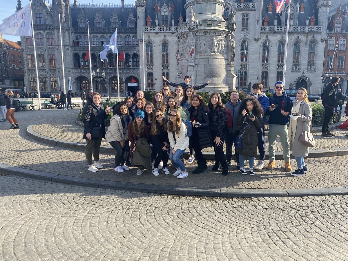 MsFitzXHS's tweet photo. Xaverian students are in Belgium for the winter break @XaverianHS https://t.co/YI6t5rvysV