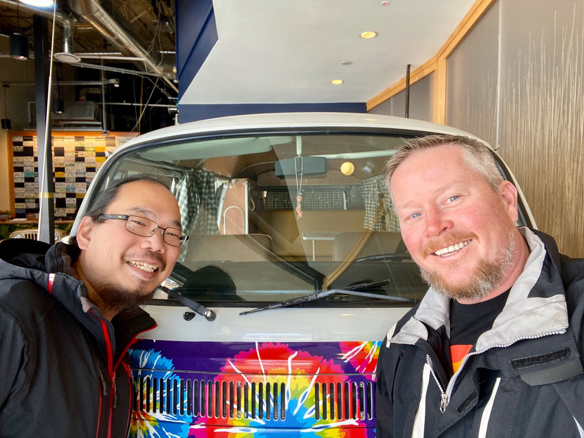 mraible's tweet photo. Last, but certainly not least, it was super fun to do a Rocky Mountain #JUGTour with @saturnism! He's a heckuva human and a true pleasure to work with. 👌

We'll be on the slopes @Snowbird today for #DevSkiDay. Join us if you can! https://t.co/Gfoa5Uxcfb

#GoogleCloud #OktaDev https://t.co/zmG0JKjNsa