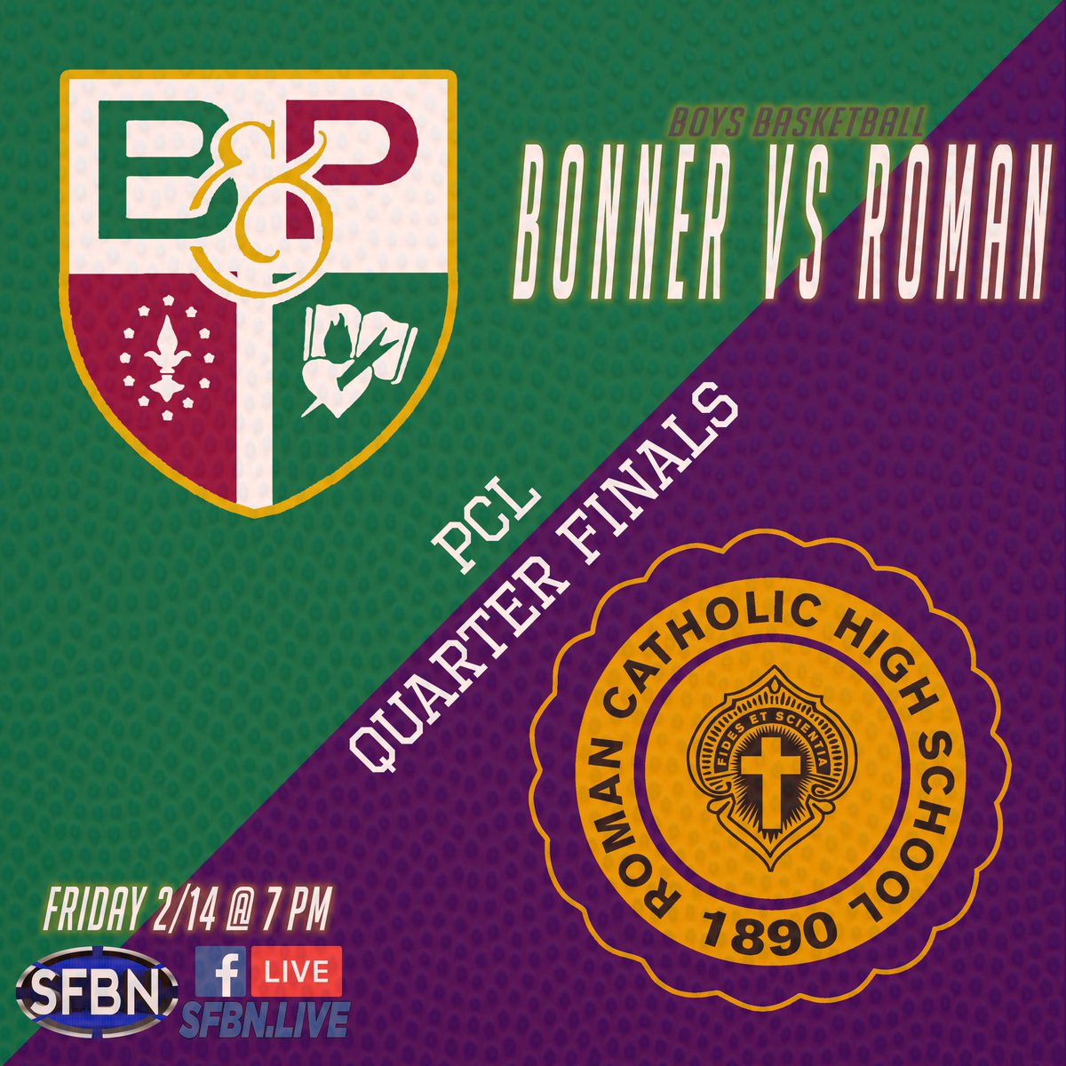 The_SFBN's tweet photo. Tune in TONIGHT on https://t.co/ibRbu9s0zO! PCL quarterfinals between @RomanAthletics and @MBAP_Athletics at 7 PM! @friarshoops @AOPathletics @markcarf @HuckPalmer @AA215 @jmverlin @hooplove215 @DelgrecoWilson @JacobSchwartz23 @richflanagan33 @PhSportsDigest @PhilAnastasia https://t.co/jGn6J9fdlj