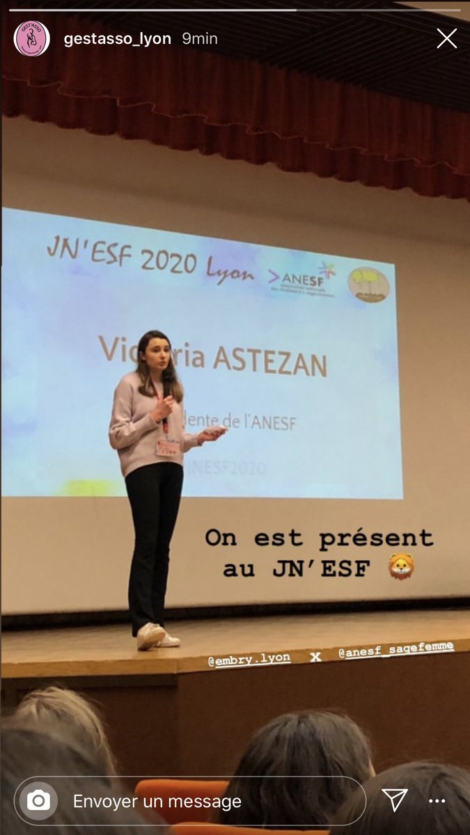 Gest_Asso's tweet photo. Gest’Asso souhaite la bienvenue aux autres BDE Sage-Femme de France à Lyon. Un grand merci à @ANESF_FR et Embry’Lyon pour l’organisation de ce week-end de formation et de cohésion 😍 https://t.co/epMEjsu1P3