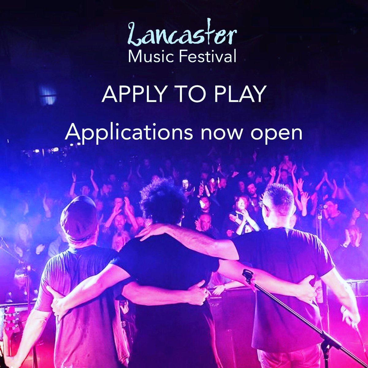 Applications now open for headline stages &gt;&gt;&gt;
tinyurl.com/lmf2020-apply

#LMF20 #LancasterMusicFestival #TheCityIsAlive
