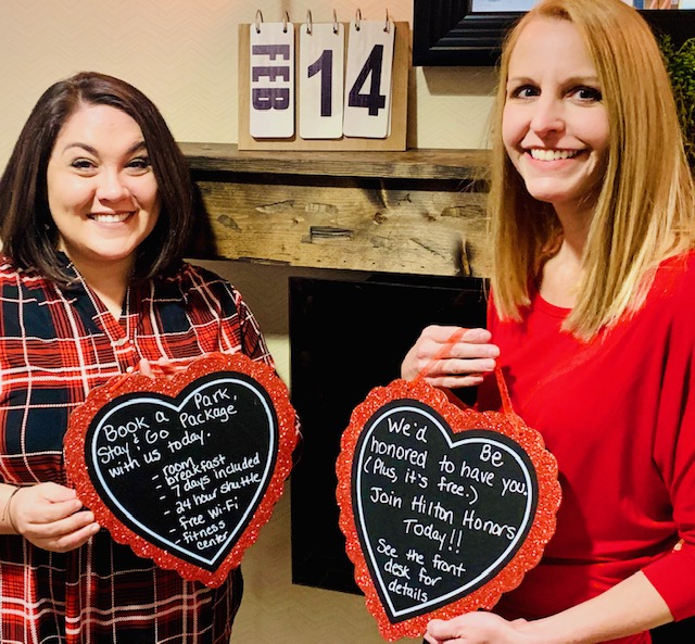 Hampton_PITAP's tweet photo. #HappyValentinesDay! Did you know we have a Park, Stay and Go package where you can stay the night before your flight and leave your car with us? AND did you know you can earn perks when signing up to be a #HiltonHonors Member?! Ask our front desk today! #stayhamptonstayhappy https://t.co/XI4L9jnTTS